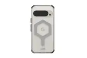 UAG Plyo Pro Google Pixel 9 Pro (6.3 ft) Case - Ice Silver (614458114333), 16 ft. Drop Protection (4.8M), Air-Soft Corners, Built-In Magnetic Module