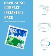 Koolpak Compact Cold Ice Pack 15 x 15 cm Pack of 50 Ice pack