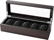[WICRFYHD] Watch Organizer Box, Watch Display Case for Men, Watch Collection Storge Holder for Women, Watch Travel Organizer Tray