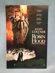 Kevin Costner Robin Hood Promotional Movie Release Print Ad