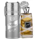 OUD MOOD Reminiscence Silver by Lattafa 100ml EDP Eau de Parfum Arabian Spray