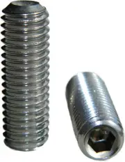 Socket Set Screws Stainless Steel 1/4-28 x 3/8" Qty 1000