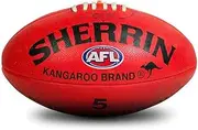 Sherrin KB All Surface Training Football, Red, Size 5