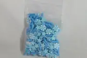 Sprinkletz Embellishments (new) ROBINS EGG - BLUE & WHITE