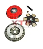 XTR HD STAGE 3 CLUTCH KIT+XLITE FLYWHEEL for 87-90 CHEROKEE COMANCHE WRANGLER V6 (for: Jeep)