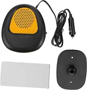 ULTECHNOVO Auto Defogger 12v Electrical Car Heater 360° Rotating Base Aroma Diffuser Car Warmer Silent