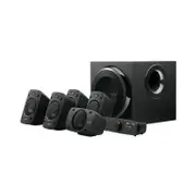 Logitech Z906 5.1 Surround Sound Speakers,Rms(500w),Optical(2),3.5mm(1), Rca(1),2yr Wty - 980-000470
