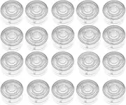 Zicojia 20PCS/Set Guitar Effect Pedal Footswitch Toppers Foot Nail Cap Protection for Guitar Effect Pedal
