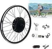 Electric Bike Conversion kit 20"/24"/26"/27.5"/28" 29" 700C Ebike Conversion Kit ，36V 500W Eared Waterproof Electric Bike Conversion Kit ， Front Wheel Hub Motor Kit(48V/250W,27.5inch)