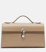 [Savette] Savette Symmetry leather tote bag One Size beige