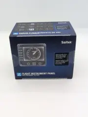 Saitek Flight Simulator Instrument Panel with 12 Different Displays PZ46 USB