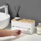 Dust Proof Tissue Box Holder Moisture Proof Tissue Box Cover Home
