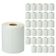 30 Rolls 4X2 Thermal Shipping 750/R Labels 4"X2" for Zebra Eltron Rollo LP 2844