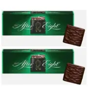 903966 2 X 300g BOX OF NESTLE AFTER 8 EIGHT MINT DARK CHOCOLATE THINS