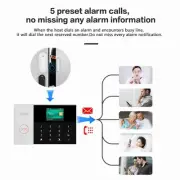Smart Alarm System For Home Security With APP Control 24IN TFT LCD Display 6
