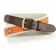 Vineyard Vines Men Size 30 Belt SF Giants Canvas Baseball San Francisco New