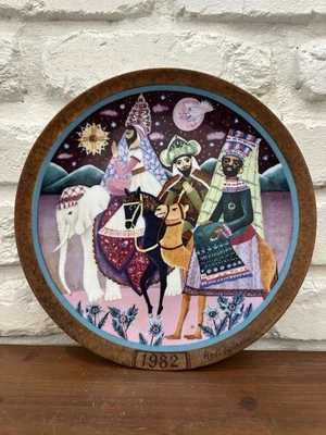Konigszelt Bavaria Hedi Keller Collector Plate “Following The Star” 1982