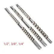 Versatile Socket Rack Holder for 14 38 12 Inch Sockets 16 Clips Included