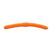 Berkley Gulp! Alive! Fat Floating Trout Worm, Fluorescent Orange, 2in, Short,