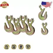 Heavy-Duty 4 Pack Clevis Grab Hooks for Trucks & Trailers - 11,300 lbs Capacity