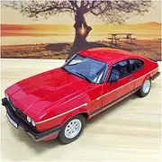 1:18 Scale 1983 for Ford Capri Racing Alloy Car Model Ornaments Collection Adult Hobby Metal Car