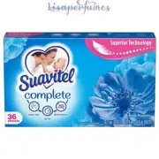 Suavitel Complete Dryer Sheets Field Flowers 36 Sheets NIB