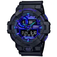 在飛比找PChome24h購物優惠-【CASIO 卡西歐】G-SHOCK 黑系動感耐衝擊運動雙顯