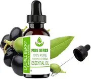 PH Laurel Berry (Laurus Nobilis) Pure & Natural Therapeautic Grade Essential Oil with Dropper 50ml