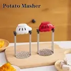 Hand Press Potato Ricer Comfort Grip Vegetable Smasher Kitchen Gadget