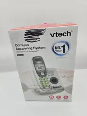 V Tech Cs6124 Single Line Dect 6.0 Cordless Phone New In Box