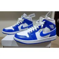 在飛比找蝦皮購物優惠-全新NIKE Air Jordan 1 Mid 26cm藍白