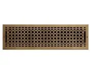 Signature Hardware SH551177AB HV-1016-630-AB Brass Wall Pre-Drilled Register