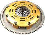 Clutch Twin Disc Kit Compatible With Nissan Sentra SE; SE-R (2.0L DOHC 4cyl SR20DE) 1991-2001