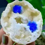 50G Indian dandelion zeolite Quartz Crystal Cluster Mineral Specimen