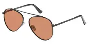 Prive Revaux Women's Cliffs Black / Orange Tinted Sunglasses