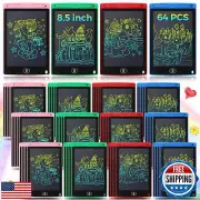 Zhehao 64 Pieces LCD Writing Tablet Doodle Board for Kids Bulk, 8.5 Inch Colo
