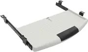 ARTIBETTER 1Pc Keyboard Drawer Storage Box Under Desk Organizer Compact Keyboard Storage Case for Efficient Desktop Organization Simple and Practical Design Convenient Pull out Drawer