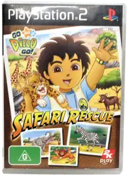 Safari Rescue Go Diego Go PS2 PAL *No Manual* (Preowned)