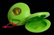 Mano Percussion Finger Castanets - Green
