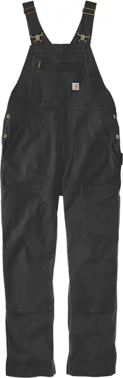 Carhartt Rugged Flex Relaxed Fit Canvas Ladies Coverall, black, Size XL for Women