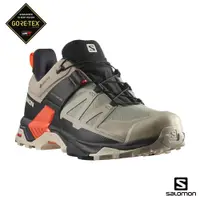 在飛比找PChome24h購物優惠-Salomon 男 X ULTRA 4 Goretex 低筒