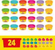 Play-Doh Party Favor Pack Bulk 24 Pack of Modeling Compound with Cutters New Toy