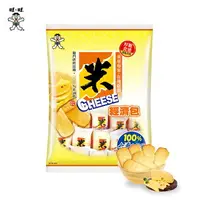 在飛比找樂天市場購物網優惠-旺旺 米CHEESE厚脆片經濟包(米果) 350g 奶素 米