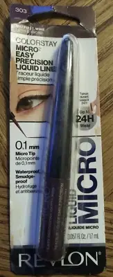 Revlon Colorstay Micro Easy Precision Liquid Liner #303 But First Wine