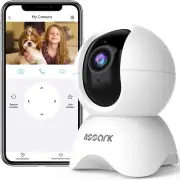 Pet Camera with Phone APP 5MP, Indoor Camera 2.5K, Camera for Home