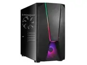 silverstone technology stylish and distinct tempered glass micro-atx gaming chas