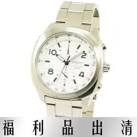 在飛比找Yahoo!奇摩拍賣優惠-【時代鐘錶 SEIKO】精工 Chronograph 三眼計