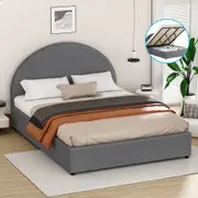 ALFORDSON Bed Frame Gas Lift Base King