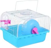 Hamster Cage Removable Bowl Portable Pet Cage for Small Animals Plastic Easy to Clean Comfortable Villa Nest for Hamster