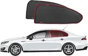 Genuine SNAPSHADES Car Rear Window Shades for Ford Falcon Sedan 7th Gen (FG; 2008-2016)